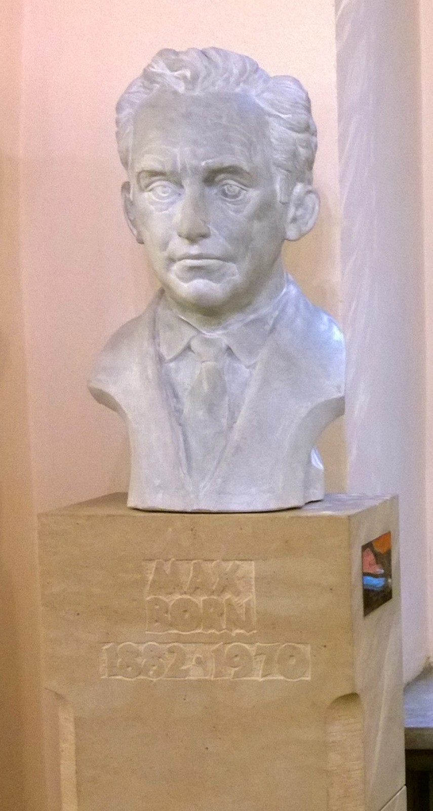Max Born 1882 - 1970 (Wrocław - Rathaus)